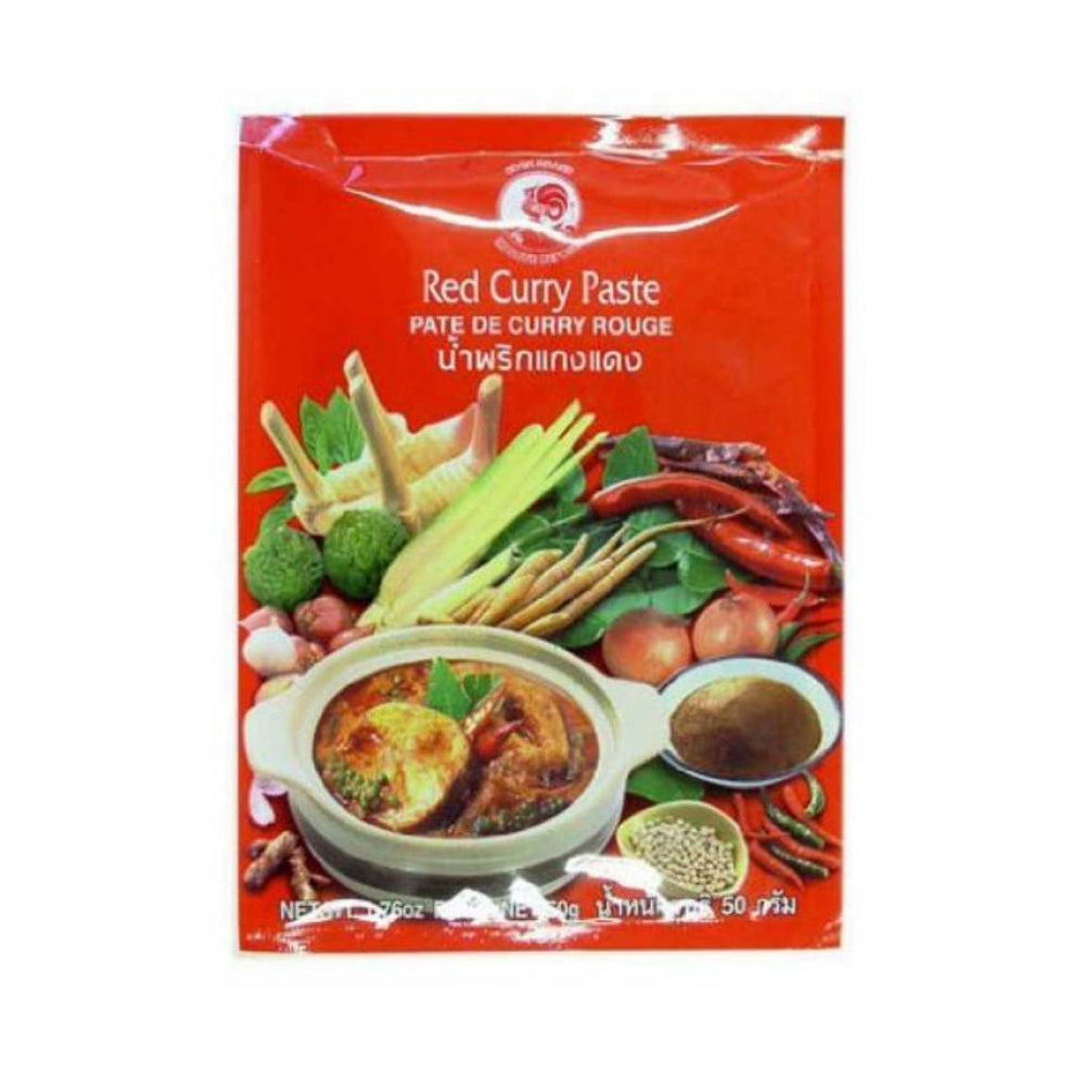 Cock Brand Red Curry Paste 50g