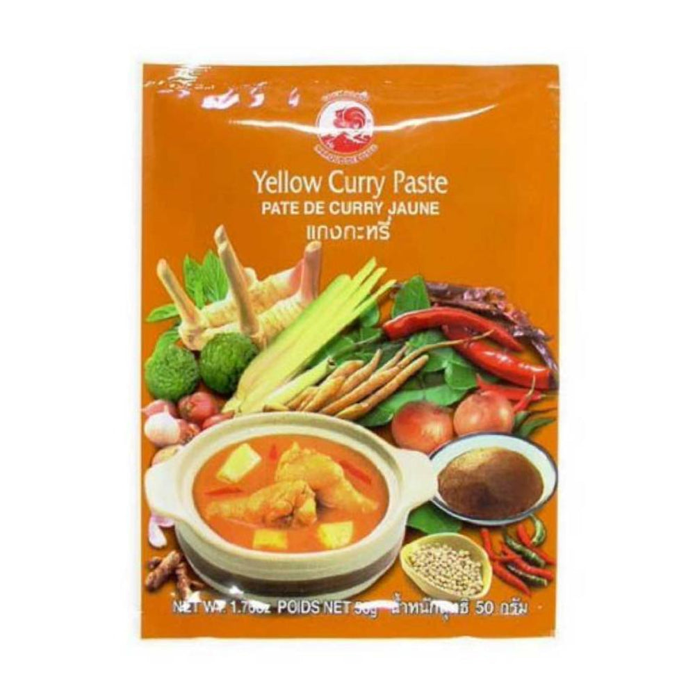 Cock Brand Yellow Curry Paste 50g