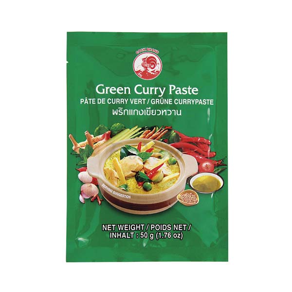 Cock Brand Green Curry Paste 50g