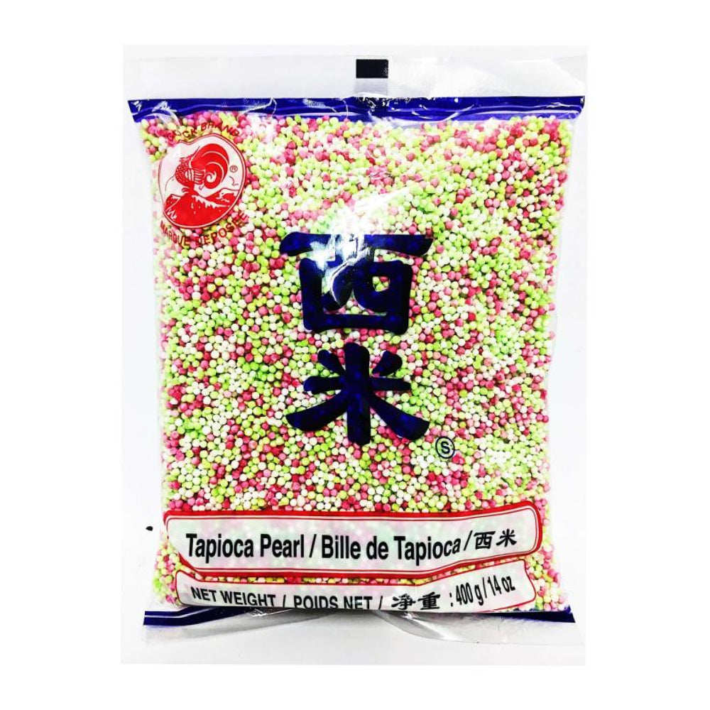 Cock Brand Tapioca Pearl Small colorful 454g