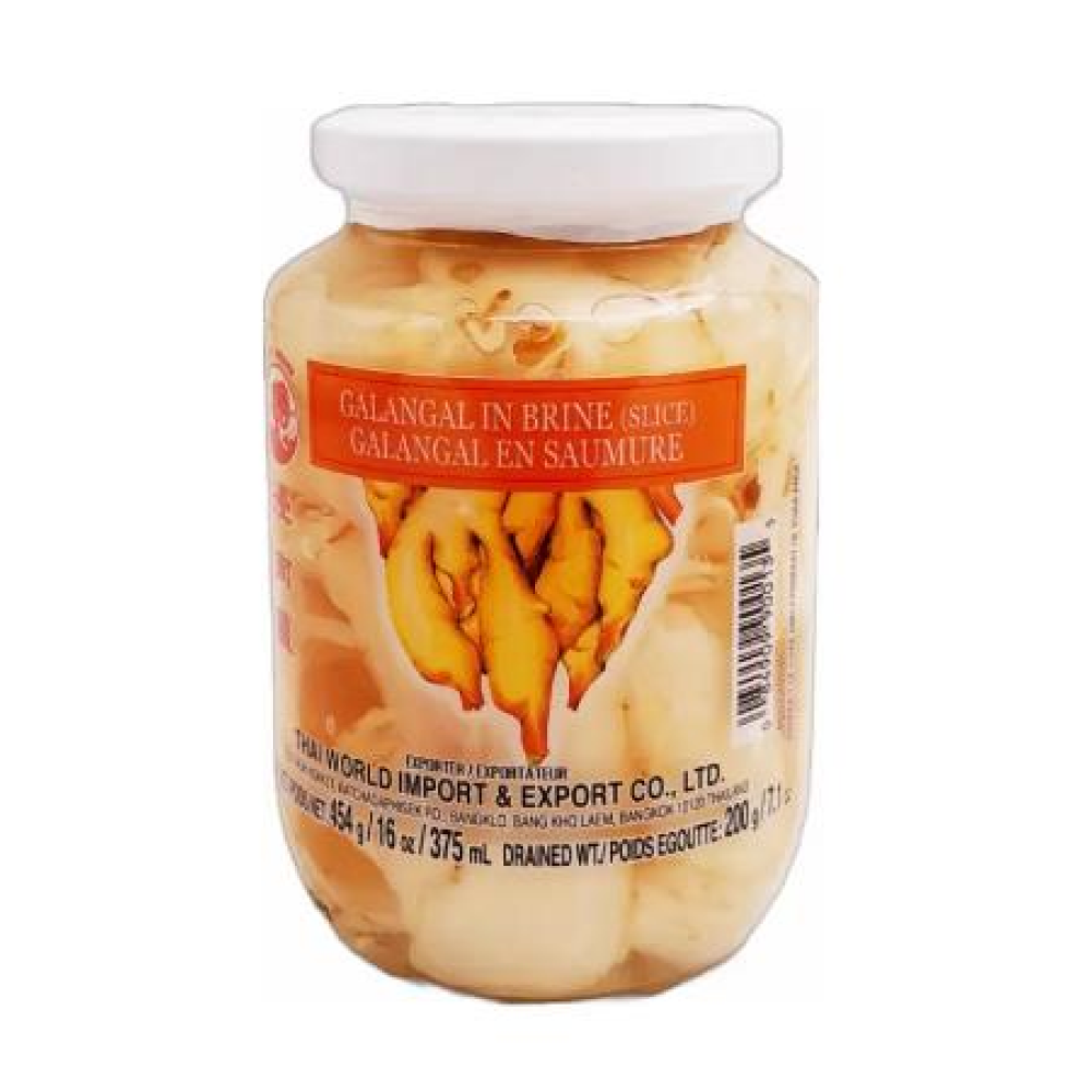 Cock Brand  Galangal In Brine (Sliced) 454g