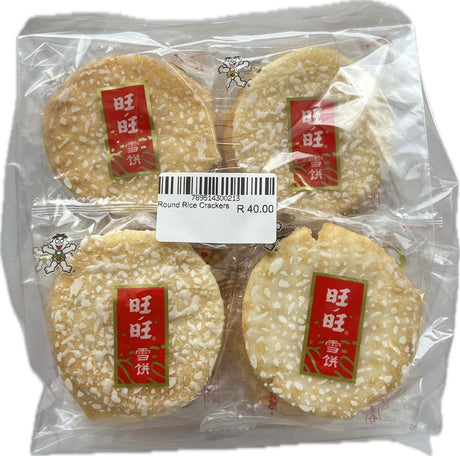 Want Want Round Rice Crackers 10pk