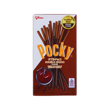 Pocky Double Chocolate Indo Halaal 45g