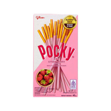 Pocky Strawberry Indo Halaal 45g