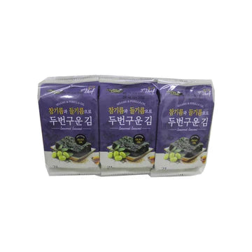 NL Yes-Chef Seasoned Seaweed Olive Oil 6pk