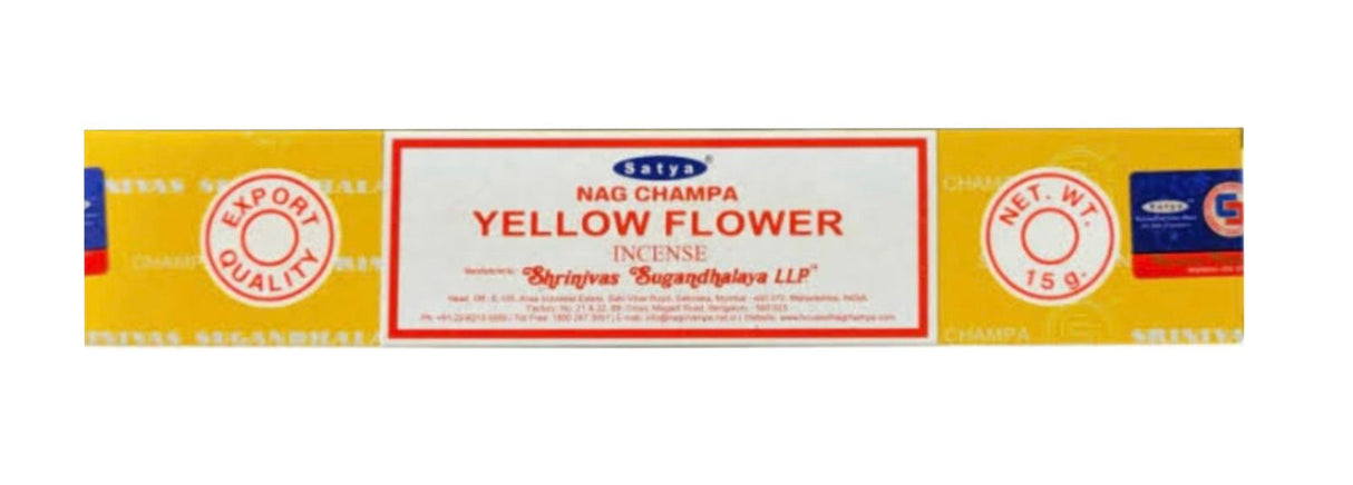 Sayta Nag Yellow Flower Incense 15g