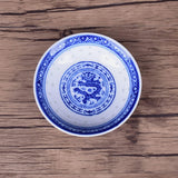 Blue & White Porcelain Dipping Plate 10cm