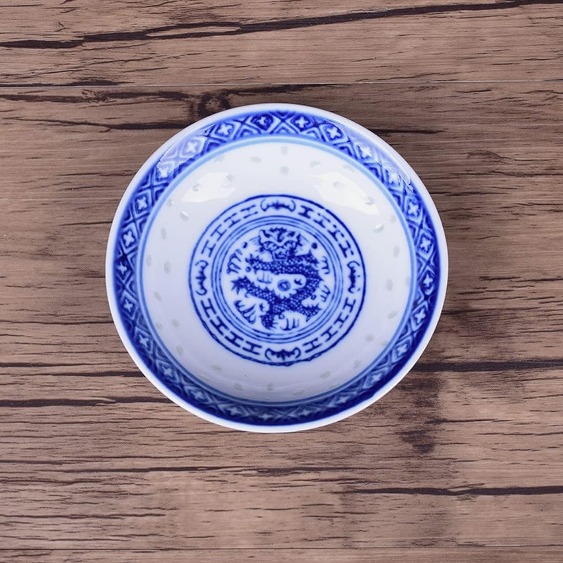 Blue & White Porcelain Dipping Plate 5cm