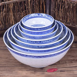 Chinese Blue and White Porcelain Bowl 18cm