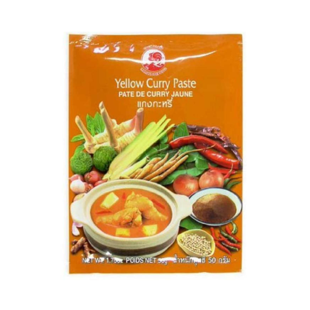 Cock Brand Yellow Curry Paste 50g