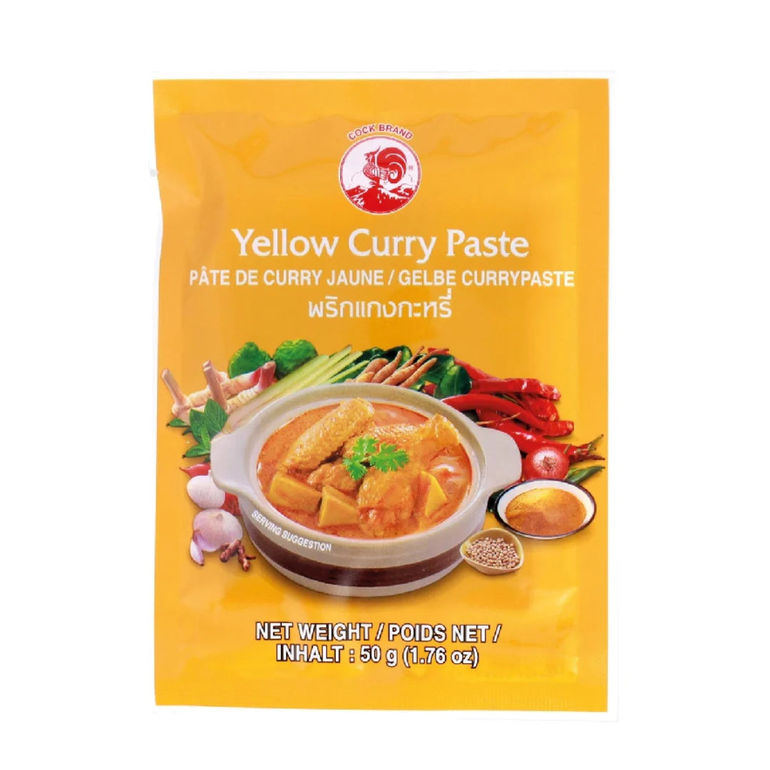 Cock Brand Yellow Curry Paste 50g