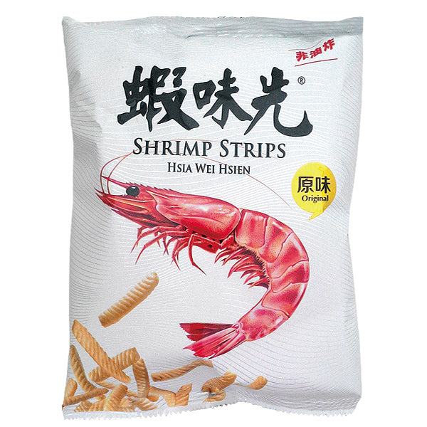 Hsia Wei Hsien Shrimp Strips Original 60g