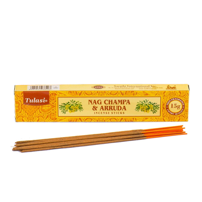 Tulasi Nag Champa & Arruda Incense Sticks 15g