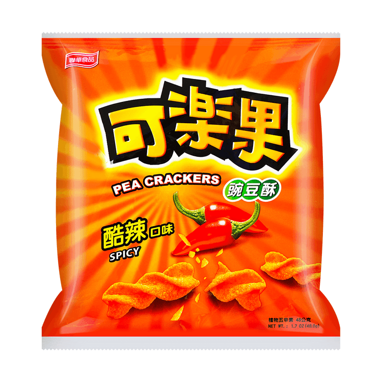 K Pea Cracker Spicy 48g