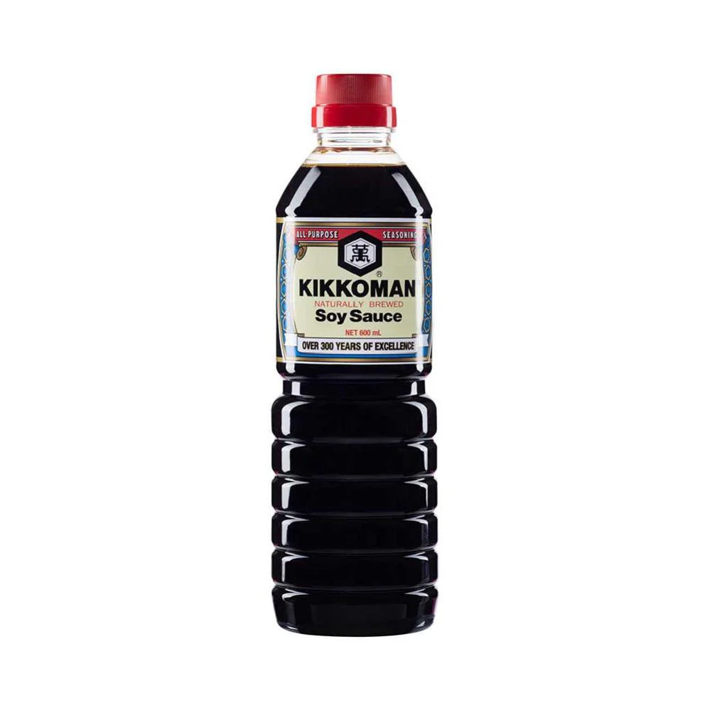 Kikkoman Naturally Brewed Soy Sauce 600ml