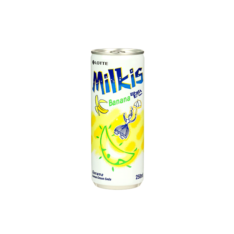 L Milkis Banana Drink 250ml