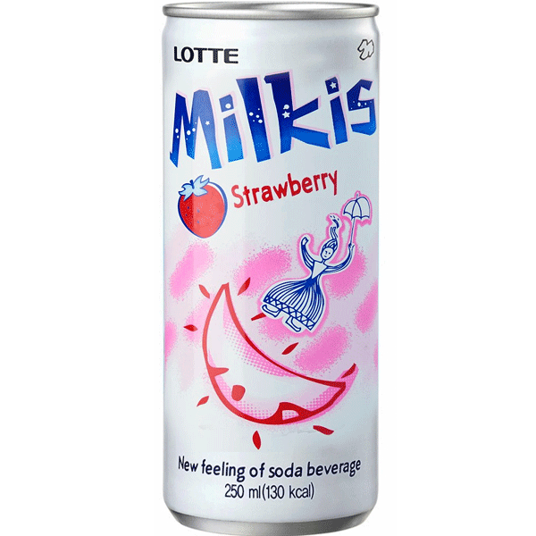 L Milkis Strawberry Drink 250ml