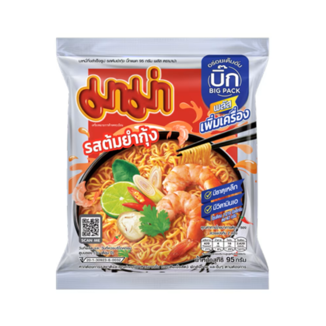 Mama Shrimp Tom Yum Flavour Noodles 95g