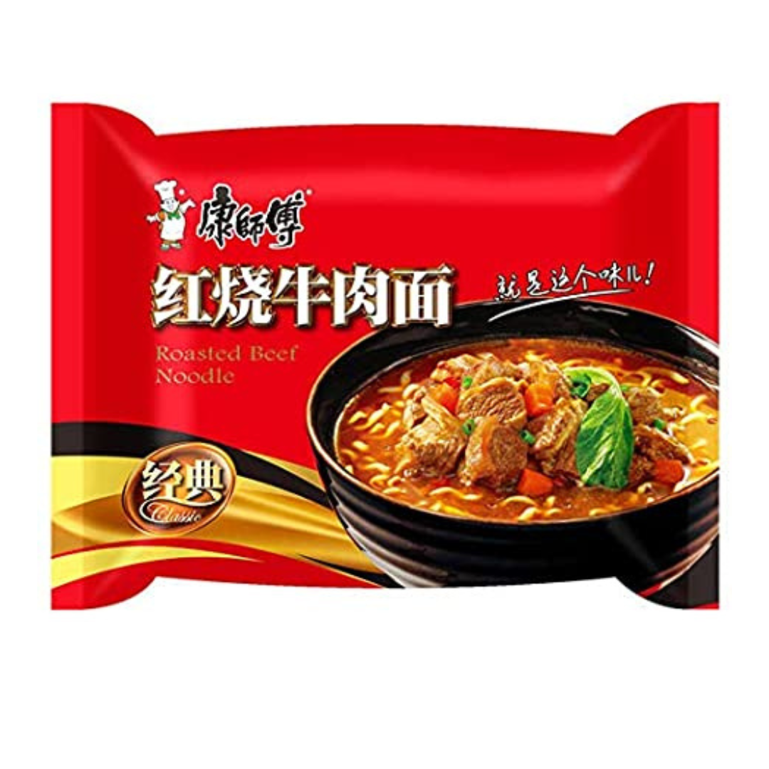 Master Kong Braised Beef Noodle 104g