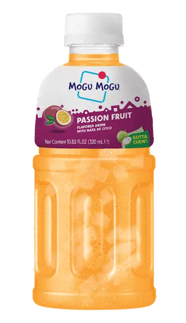 Mogu Mogu Passion Fruit Flavored Drink 320ml