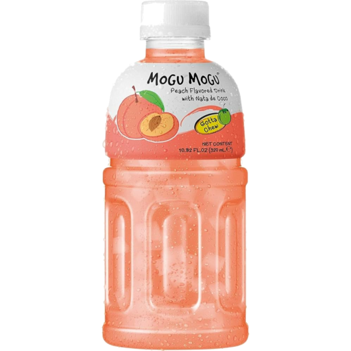 Mogu Mogu Peach Flavored Drink 320ml