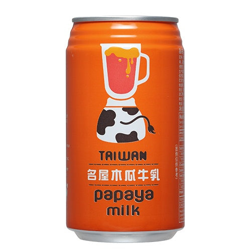 Taiwan Papaya Milk Flavor Drink 340ml