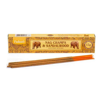 Nag Champa and Sandalwood Incense 15g