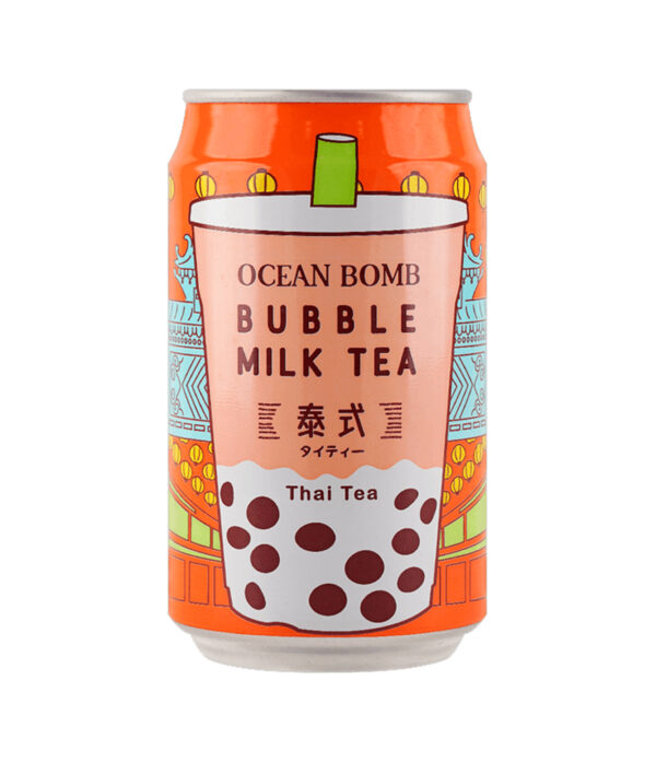 Ocean Bomb Bubble Milk Tea Thai Tea 315ml