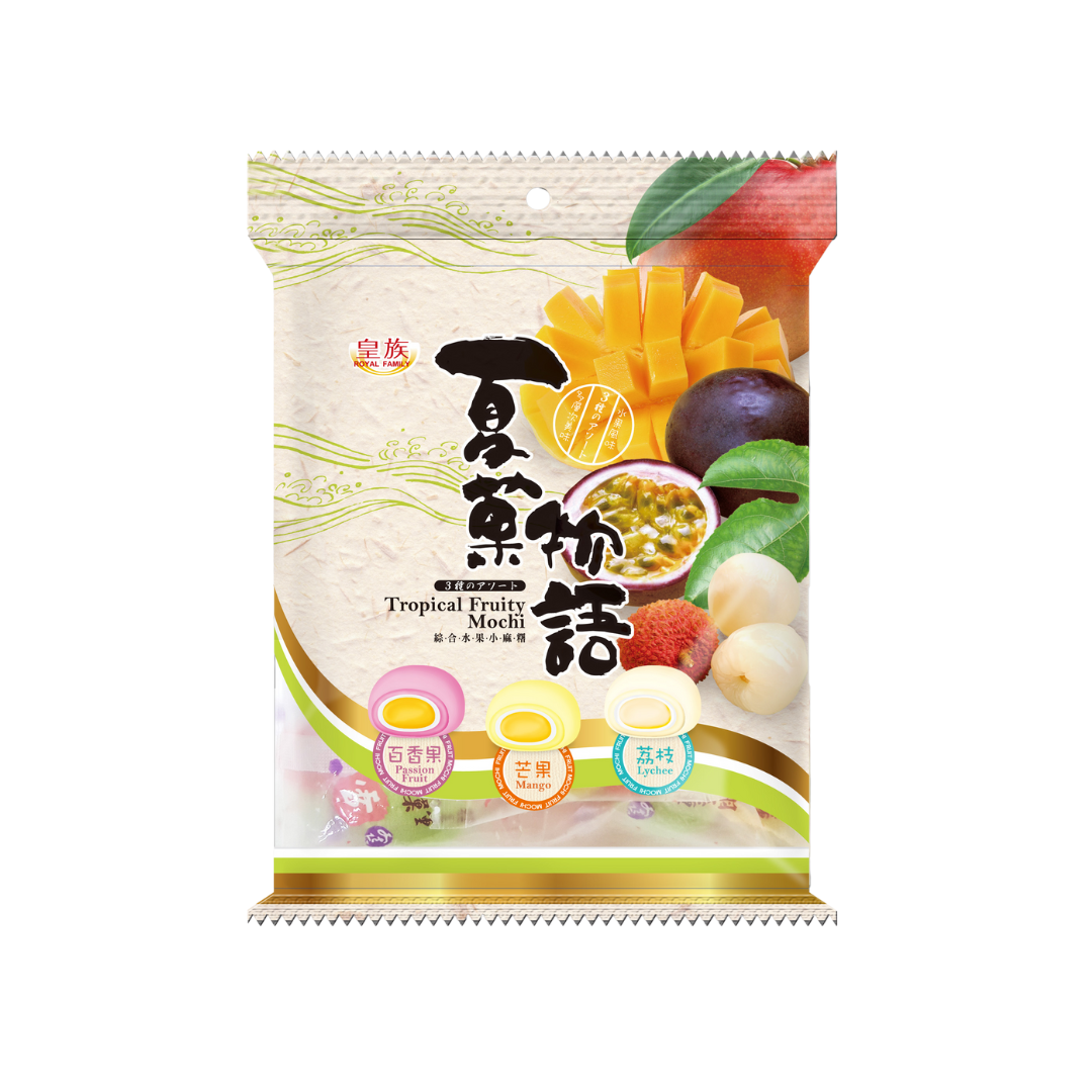 Royal Family Tropical Fruity Mochi 120g