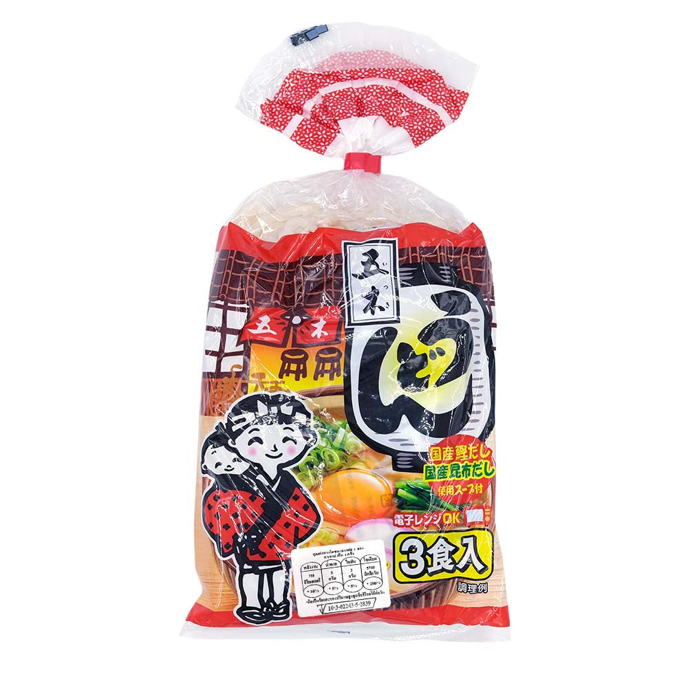 Bonito Soup Udon Noodle 3 serving 564g