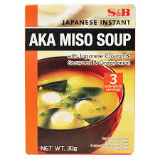 S&B Aka Miso Soup 3pk