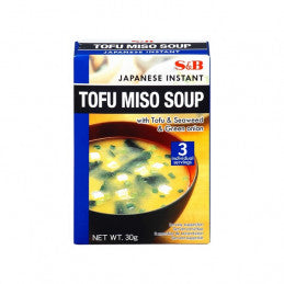 S&B Tofu Miso Soup 3pk