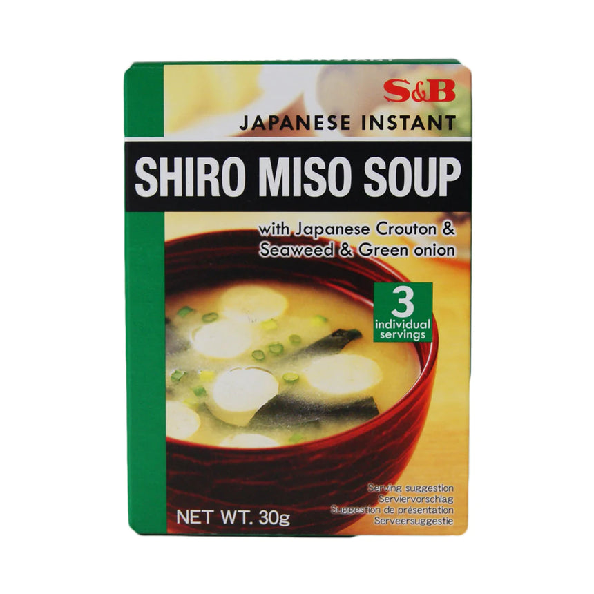 S&B Shiro Miso Soup 3pk 30g
