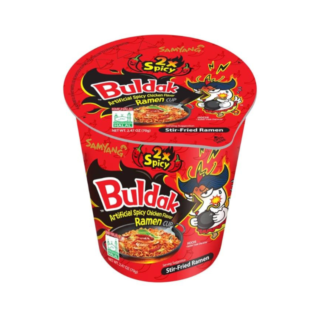 Samyang Buldak 2x Spicy Hot Chicken Flavour Cup Noodle 70g