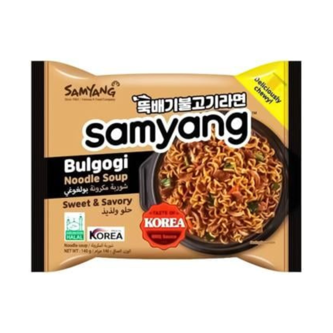 Samyang Bulgogi Sweet & Savory Noodle Soup 140g