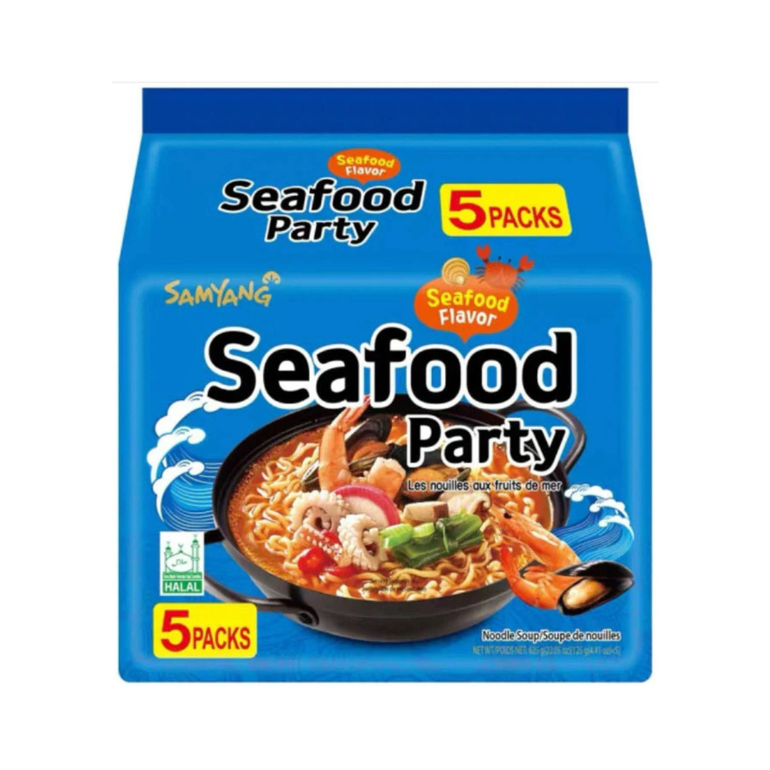 Samyang Seafood party Noodle 5pk 625g