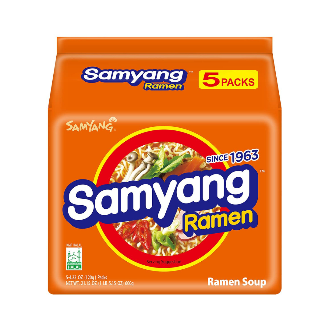 Samyang Spicy Flavour Ramen 5pk 600g