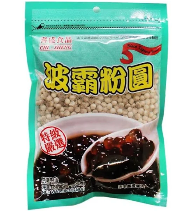 Chi-Sheng Black Tapioca Balls 250g