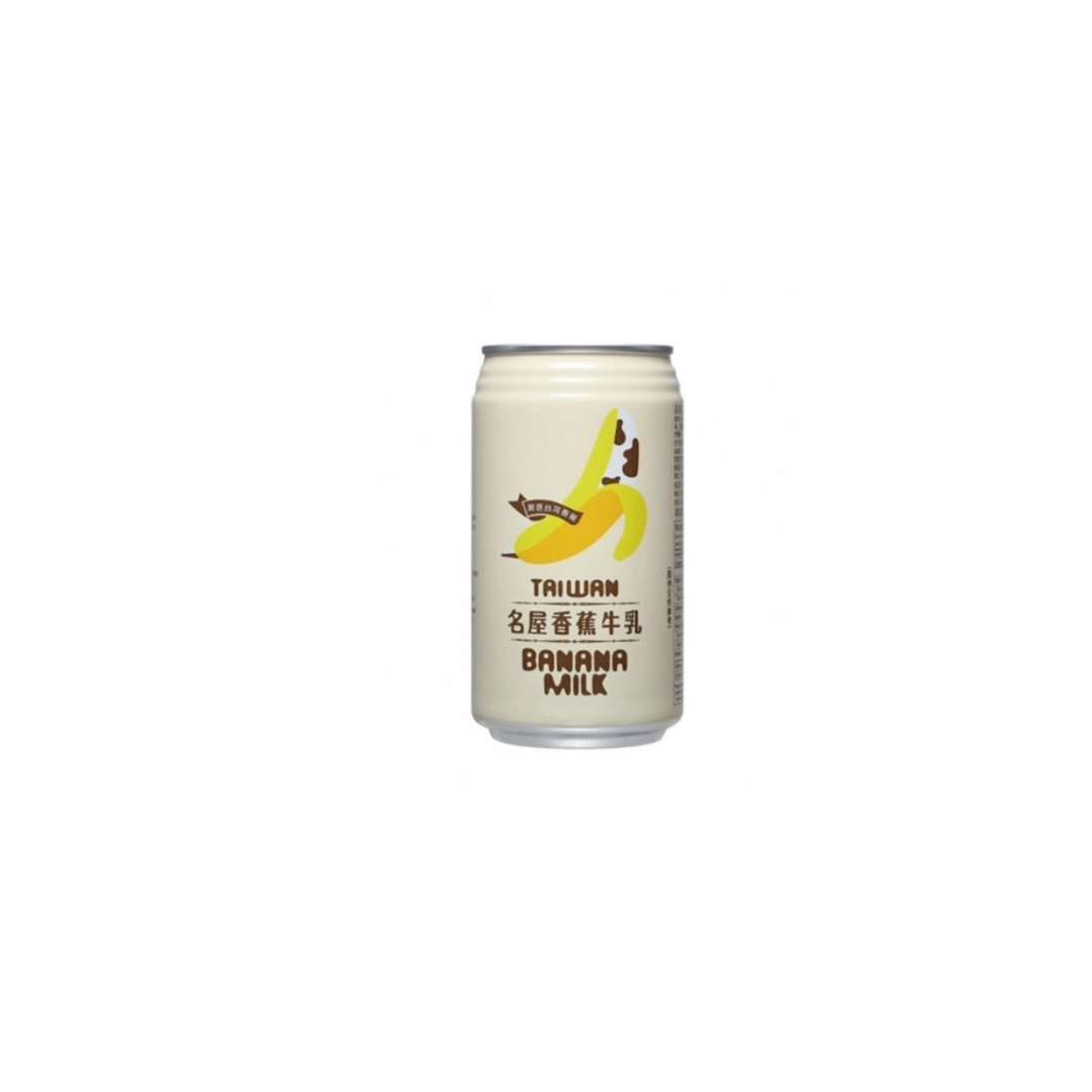 Taiwan Banana Milk Flavor Drink 340ml