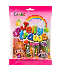 FH ABC Jelly Straws Assorted 260g