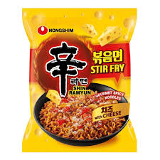 Nongshim Stir Fry With Cheese Shin Ramyun 136g