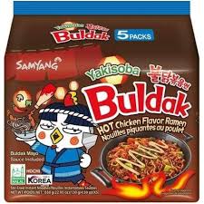 Samyang Buldak Yakisoba Hot Chicken Ramen 5pk 650g