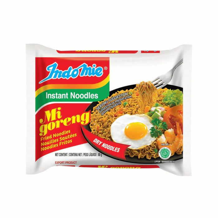 Indomie Instant Mi Goreng Dry Noodles 80g