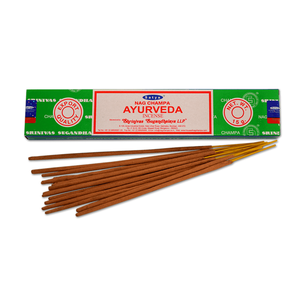 S Nag Champa Ayurveda Incense 15g